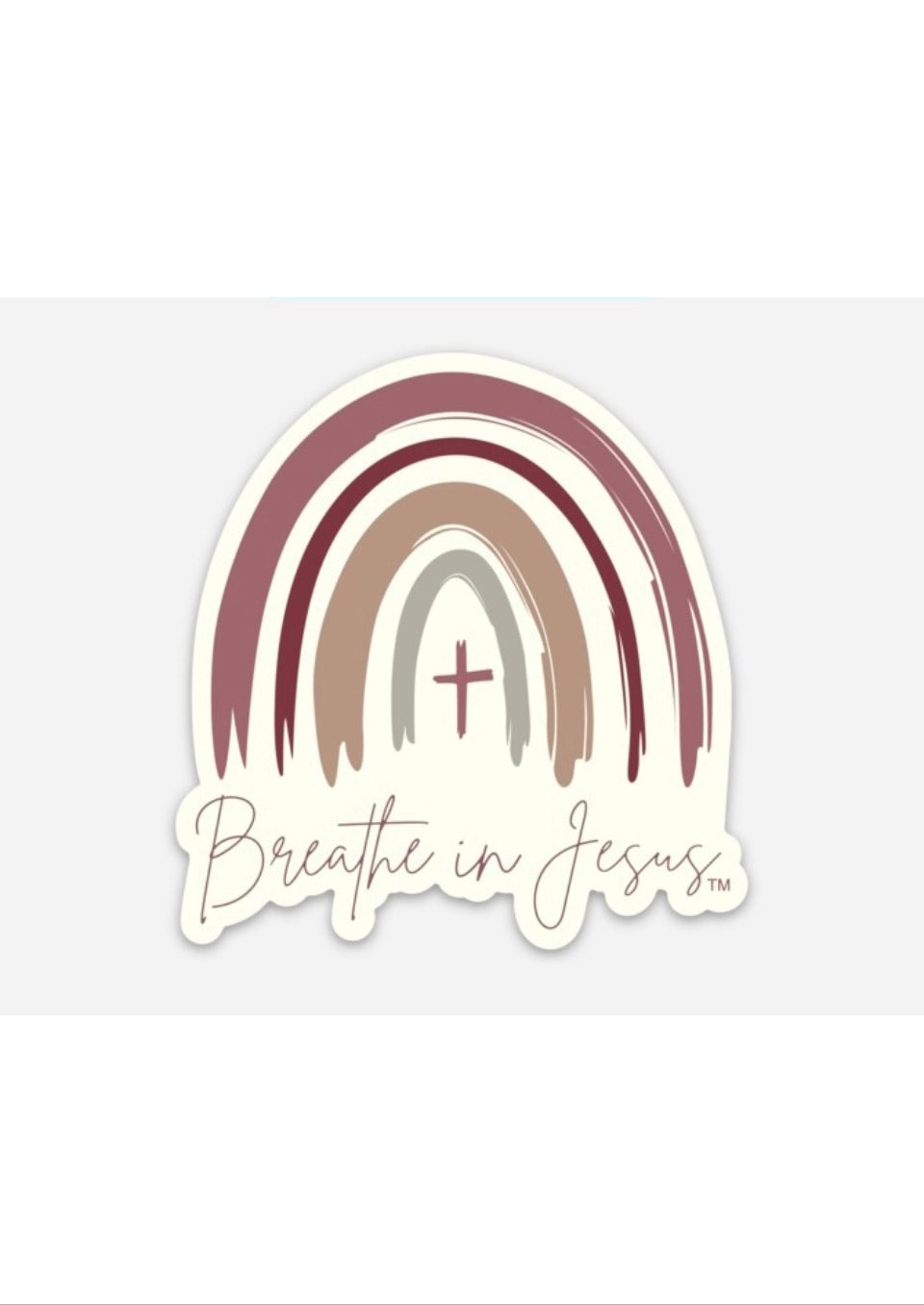 Jesus Multicolor Sticker